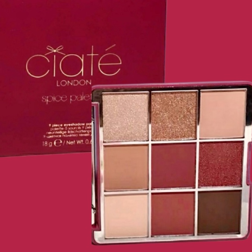 Ciate London Spice Palette Eyeshadow Palette Pink Cinnamon Brown Nudes 18g *BNIB